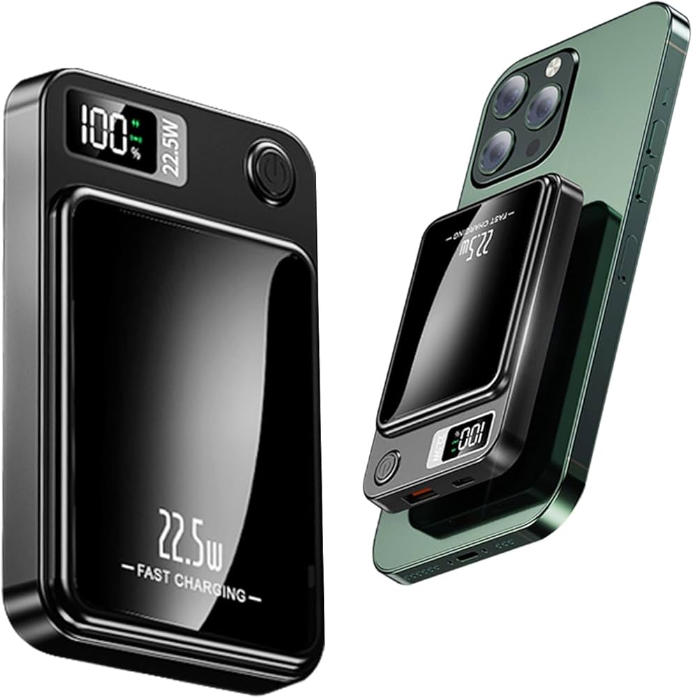 Chargeur rapide 22.5W 10000mAh sans fil magnétique pour Iphones