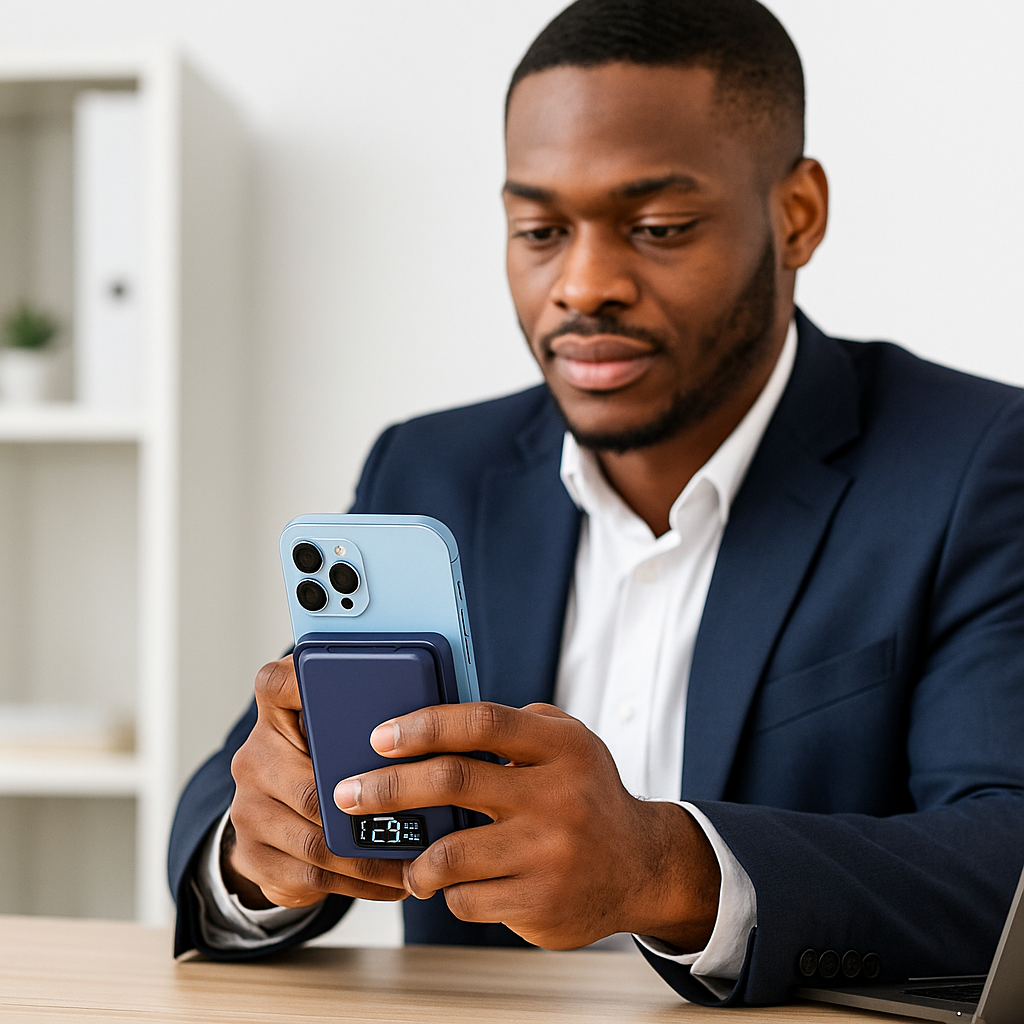 Chargeur rapide 22.5W 10000mAh sans fil magnétique pour Iphones