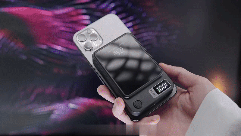 Chargeur rapide 22.5W 10000mAh sans fil magnétique pour Iphones