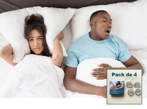 Pack de 2 dispositifs anti-ronflement
