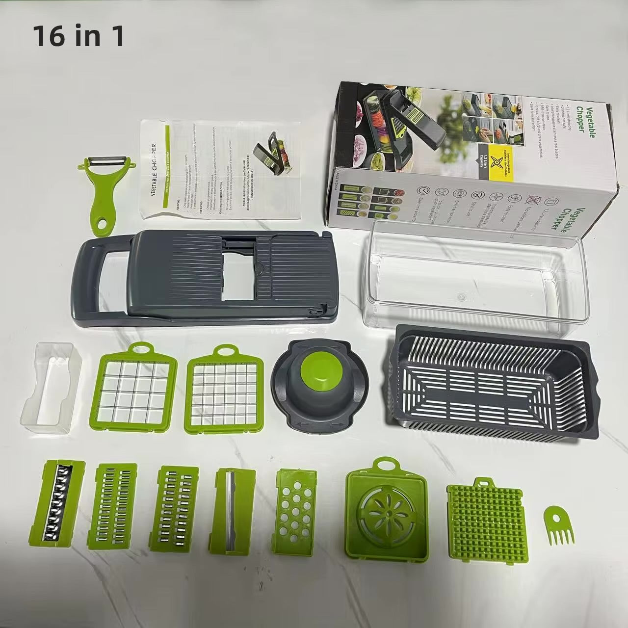🥗 Coupe-Légumes Multifonction— Le Secret d'une Cuisine Rapide, Propre et Sans Effort