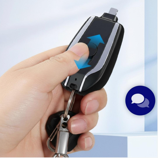 Mini Powerbank porte clé Android / iphone  ultra rapide